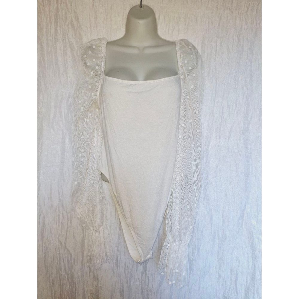Unbranded XXL White bodysuit - Picture 1 of 4